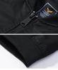 Light Jacket Blouson Motorcycle Jacket Stadium Jacket Thin Jumper Military Jacket Rider Windproof Outerwear Casual Large Size Black 4XL [Tiann] MA-1