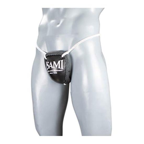 ISAMI Isami Groin Cup Gold Supporter Martial Arts Martial Arts Karate Kickboxing After Mixed Martial Arts BX-22 (Black, L)