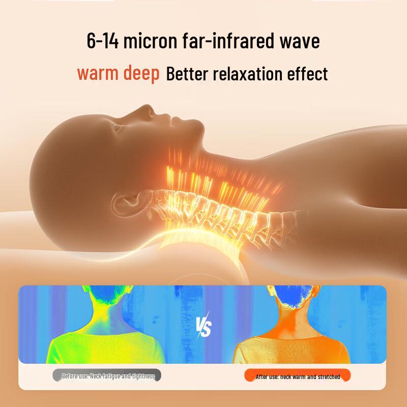 SKG P3-2 Agarwood Sleep Heat Neck Pillow