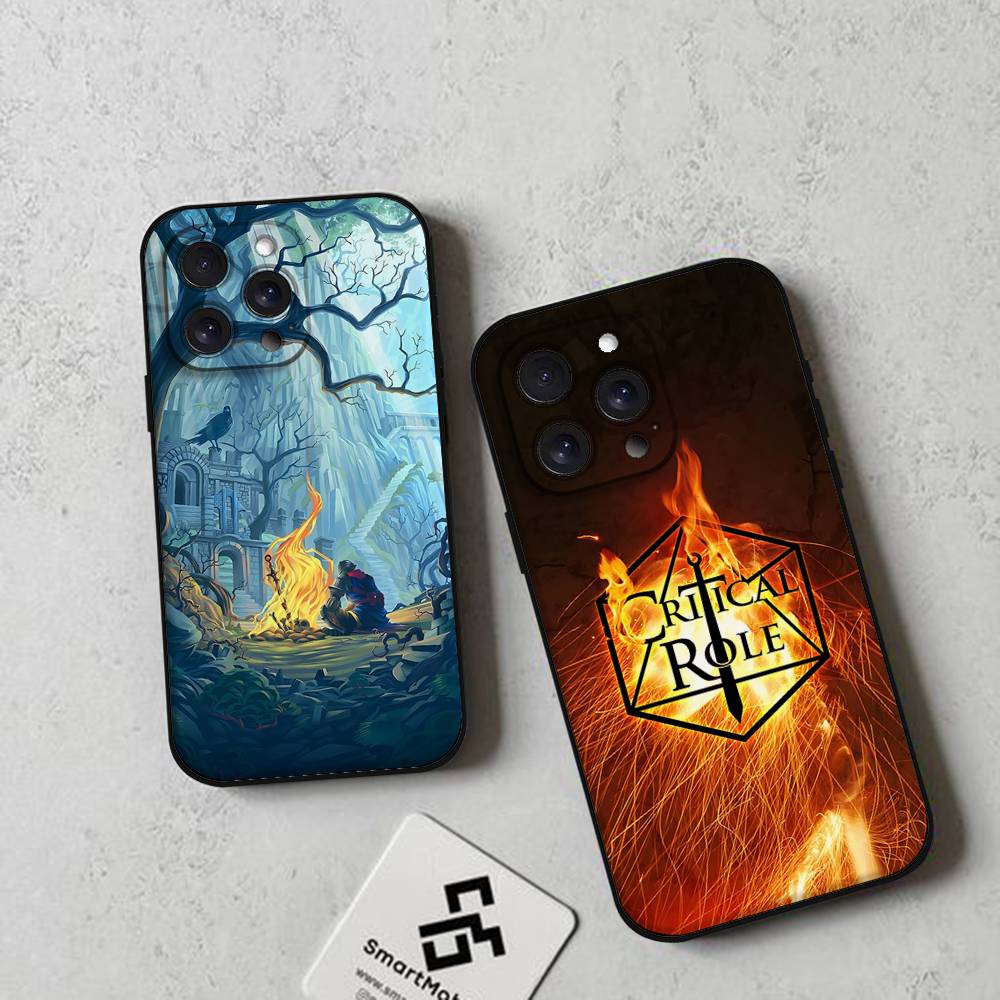 Juego D-dungeons D-dragons D-DNDs Black Phone Case That Fits For IPhone 17,16,15,11,13,14 Pro Max,Plus,X,Xr,Xs Max,13Mini