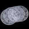 Sugar Sieve Lace Flower Edge Cake Stencil Set Cake Decorating Tool Bakeware Template Spray Molds
