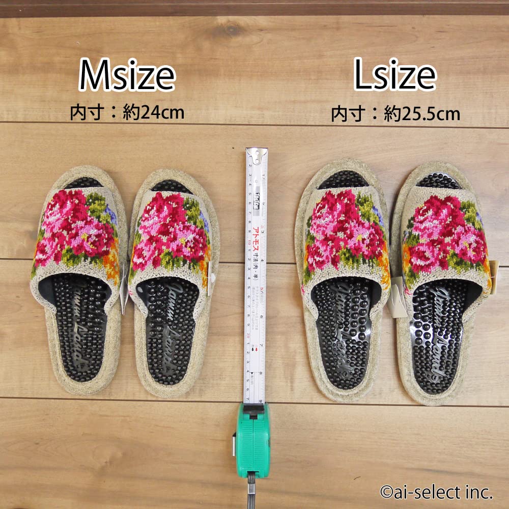 Medium Made in these healthy slippers feature a chenille weave and are suitable for feet up to They feature a rose open and are perfect for indoor and