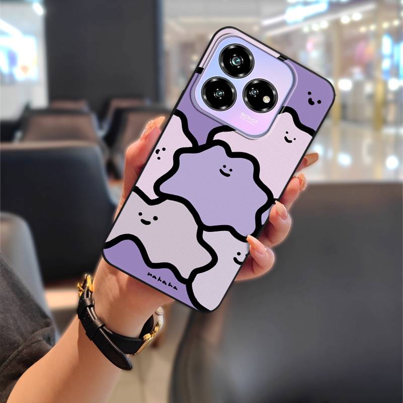 Silicone Back Cover Phone Case For ZTE Blade V60 Design/Axon 60 Lite Anti-knock Cartoon Anti-dust Animals Phone Pouch