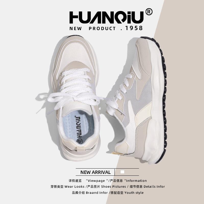 Global versatile platform sports shoes for women to increase their height and leisure ZHQ5890 spring new trend Korean version of dad shoes for women