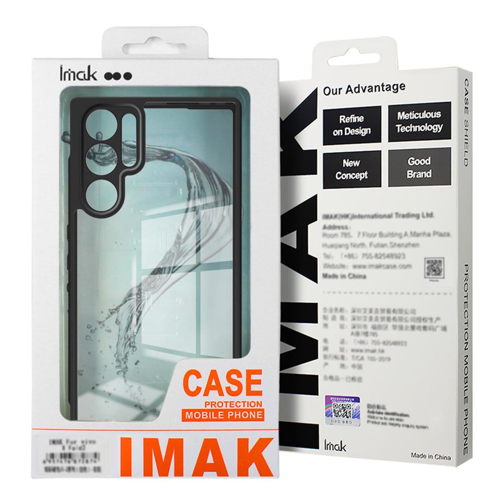 IMAK UX-9A Series for Xiaomi 15 Pro Clear Case TPU+PC Phone Cover Reinforced Corners