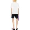 Moncler SS23 Logo Gestreiftes Print Rundhals Kurzarm Drop Shoulder T-Shirt Damen Oberteile I10938C00027829HP033