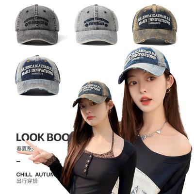 Denim Cap Women's Summer New Fashion Casual Sunshade Baseball Cap Men