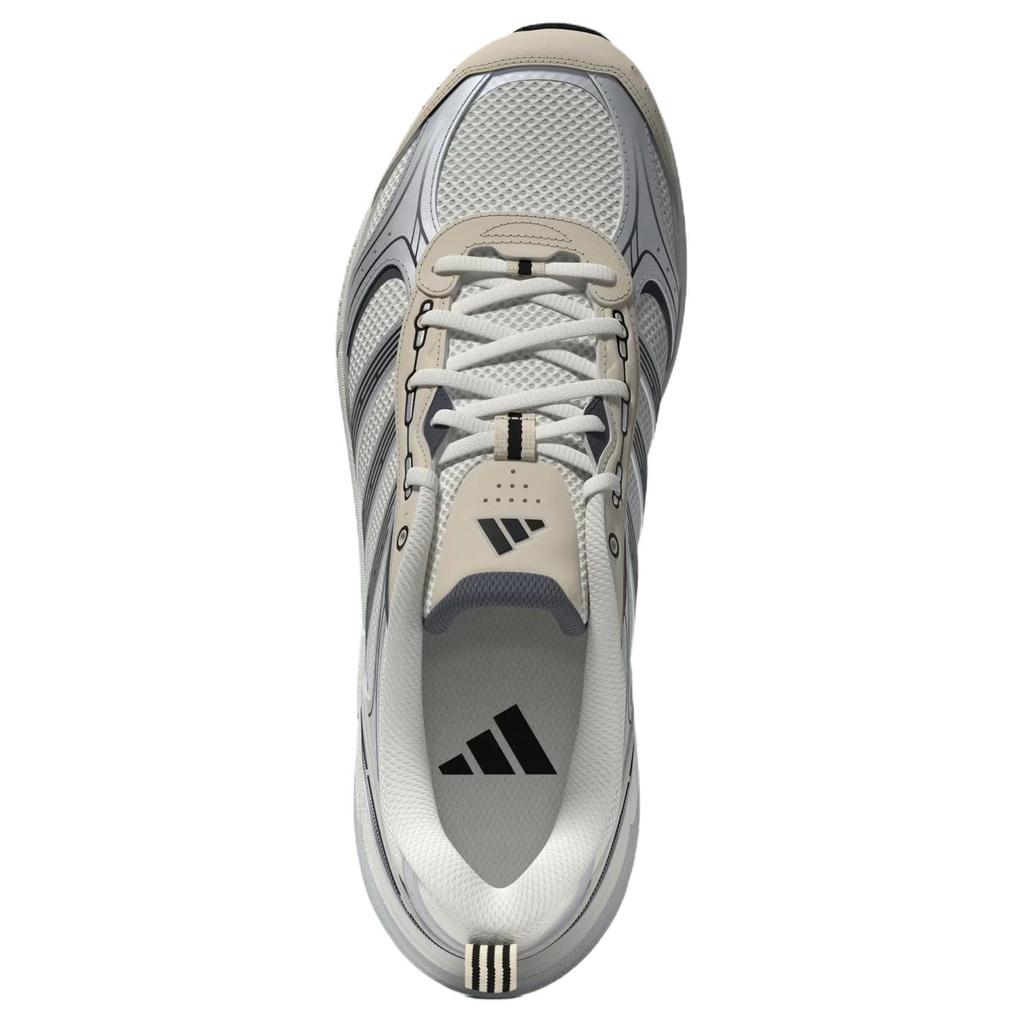 Adidas Neon Flux Comfortable Running Shoes Women Sneakers White Silver Brown KJ5206