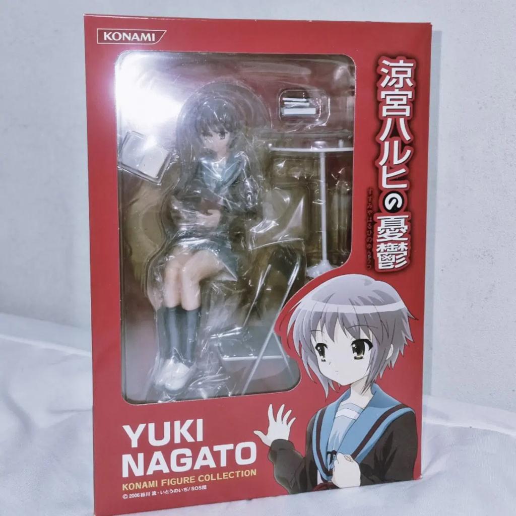 sealed Nagato Yuki Classic Figure The Melancholy of Haruhi Suzumiya Beautiful Girl