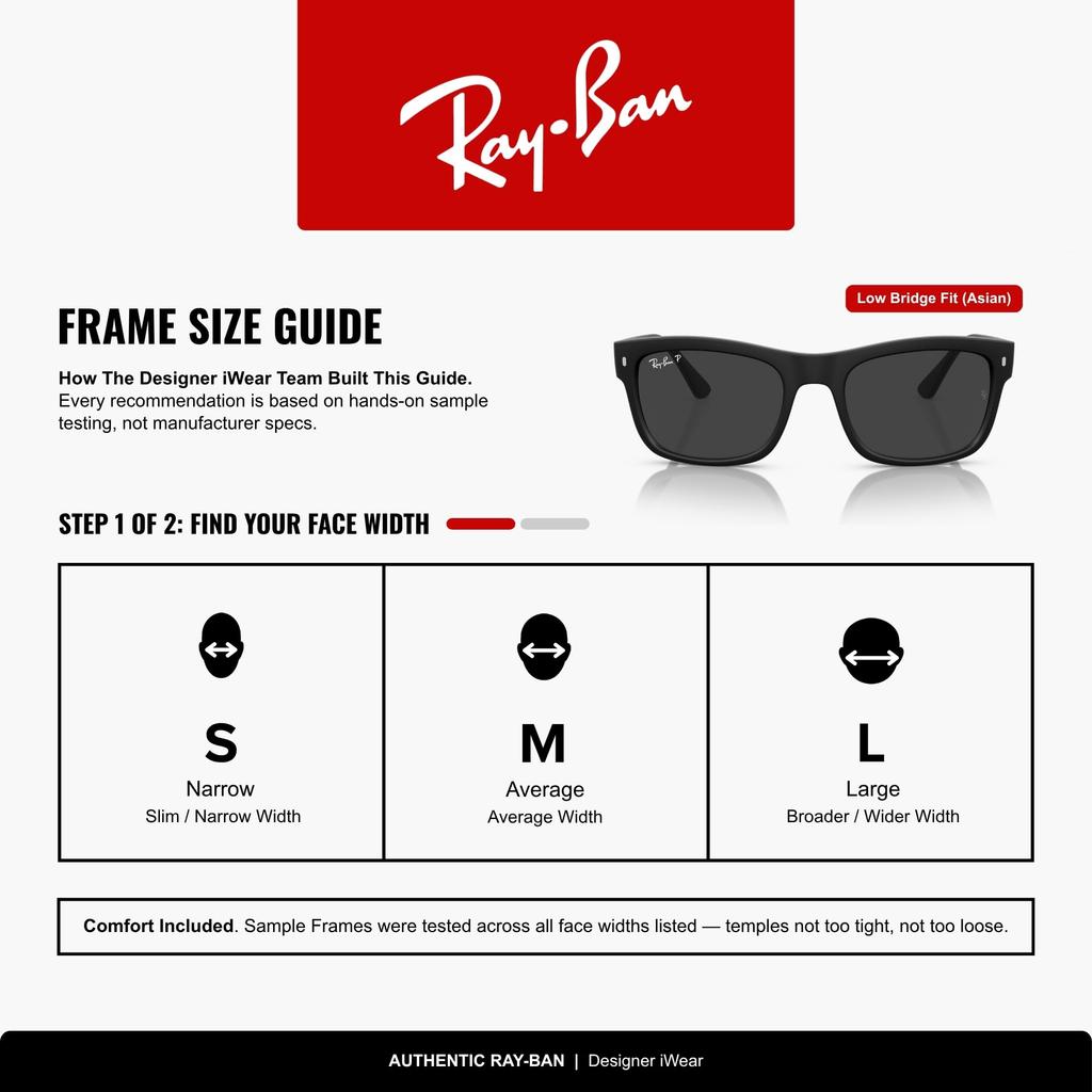 Sunglasses RB4428F Asian Fit Ray-Ban