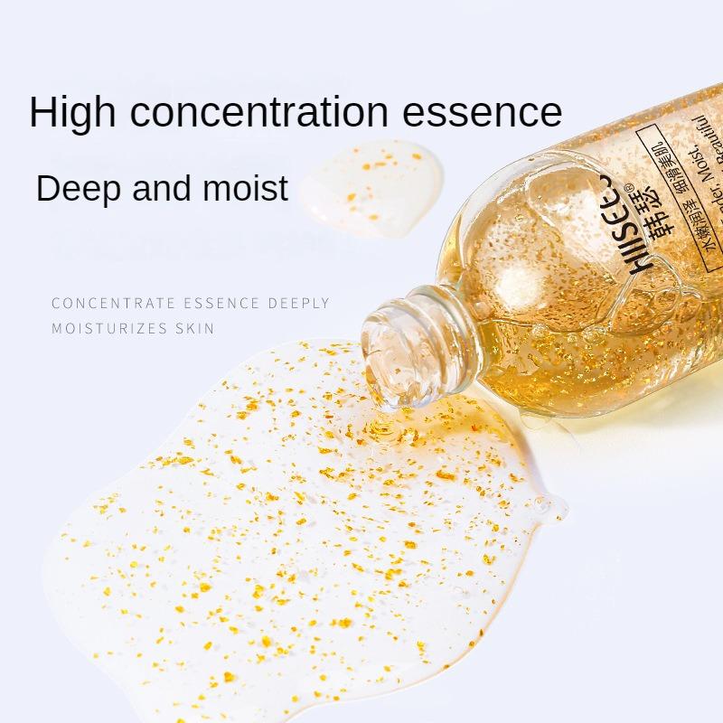 24K Gold Tense Moisture Essence Pure Hyaluronic Acid Serum Anti-wrinkle Gold Nicotinamide Liquid Skin Care Essence