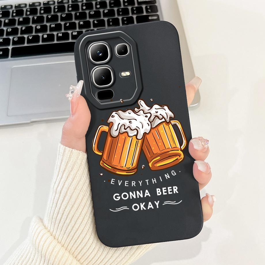 For Infinix Note 50x 50s 50 Pro+ Case Cartoon Rabbit Panda Duck Printed Cover Soft Silicone Bumper For Infinix Note 50 50Pro 4G