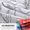 Automobile Poster Fans Bedding Set King Queen Double Full Twin Single Size Bed Linen Set