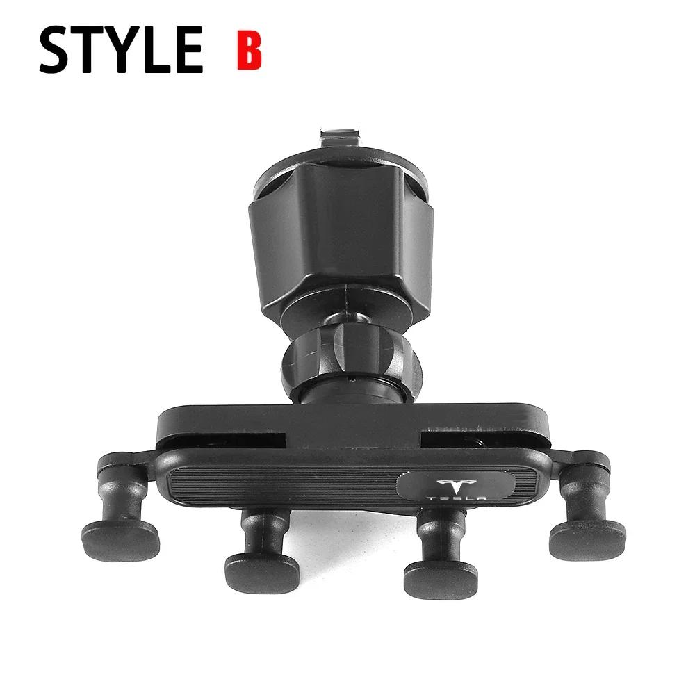 

Car Sticker 2025 New Tesla Gravity Car Phone Holder Air Outlet Telescopic Car Phone Holder 360 Degree Rotating Phone Holder For