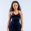 Reggiseno Sportivo dfyne Senza Cuciture con Scollo all'americana e Coppe Integrate – Canotta Yoga ad Alta Elasticità per Donna