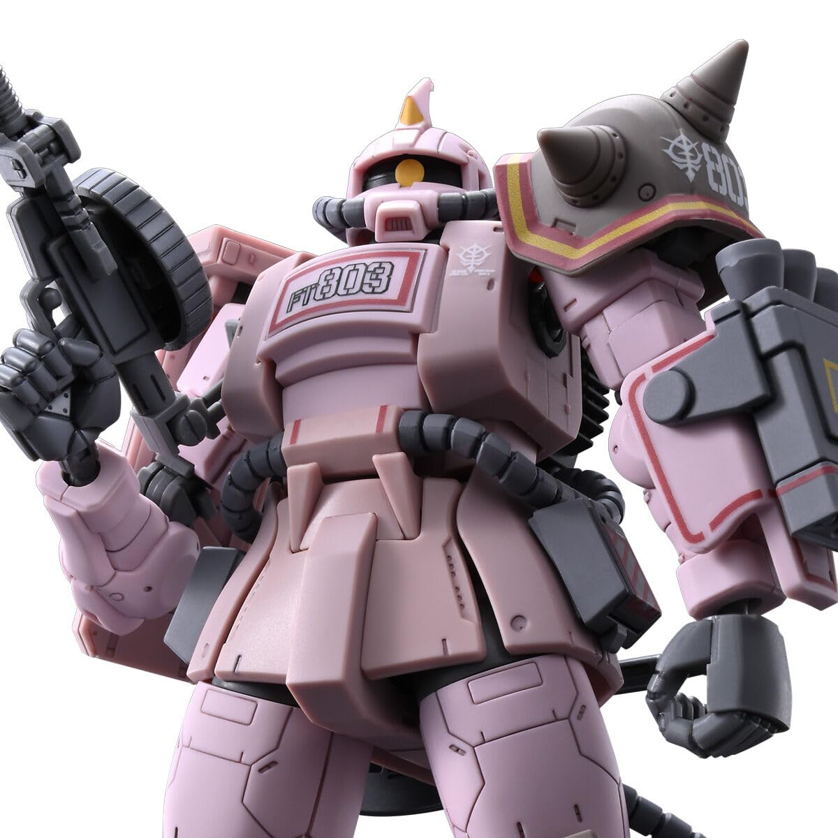 

HG Zaku Desert Type Pink Panther Corps Plastic Model 1/144 Color-Coded