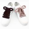 1Pair fashions 1cm wide round plush shoelace Sneakers flat shoes Casual shoelaces 80/100/120/140/160cm Shoelaces for shoes