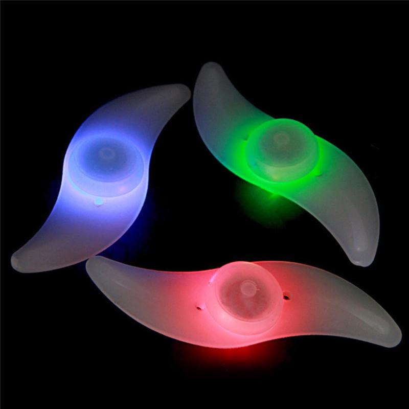 Bicycle Cycling Spoke Wire Tire Tyre Wheel LED Bright Lamp Mountain Bike Light Colorful Funny Wheel