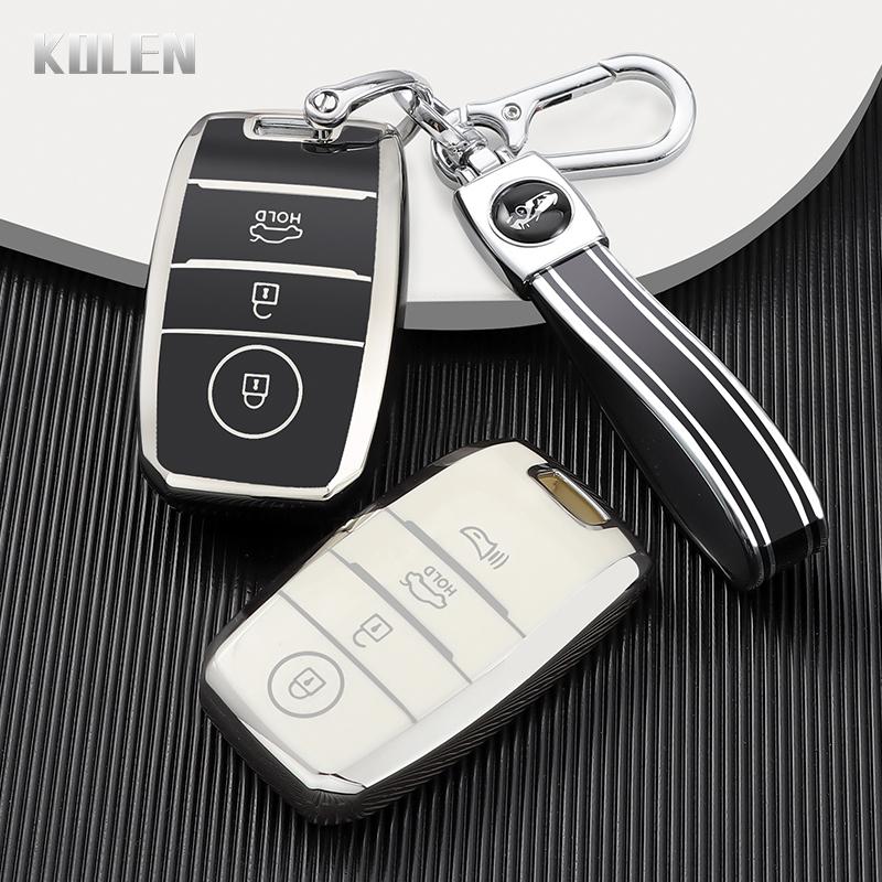 Tpu Car Remote Key Case Cover Shell For Kia Rio 5 Sportage Ceed Cerato K3 K4 K5 Sorento Optima Picanto Soul Forte 3 4 Buttons