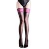 Women Sexy Sockings Lace Over The Knee Stockings Ultra-Thin Oil Glossy Silky Thigh Socks Aurora High Socks Exotic Lingerie