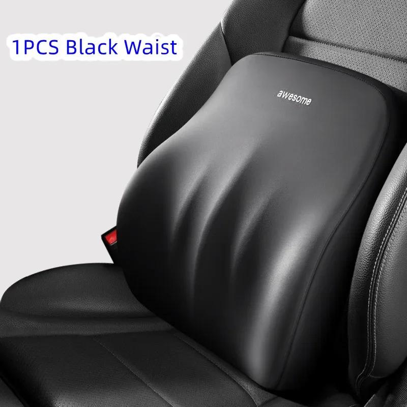 Car Lumbar Back Support Headrest Neck Pillow Memory Foam Lumbar Pillow Universal Soft Neck Pillows Cushion Car Supplies