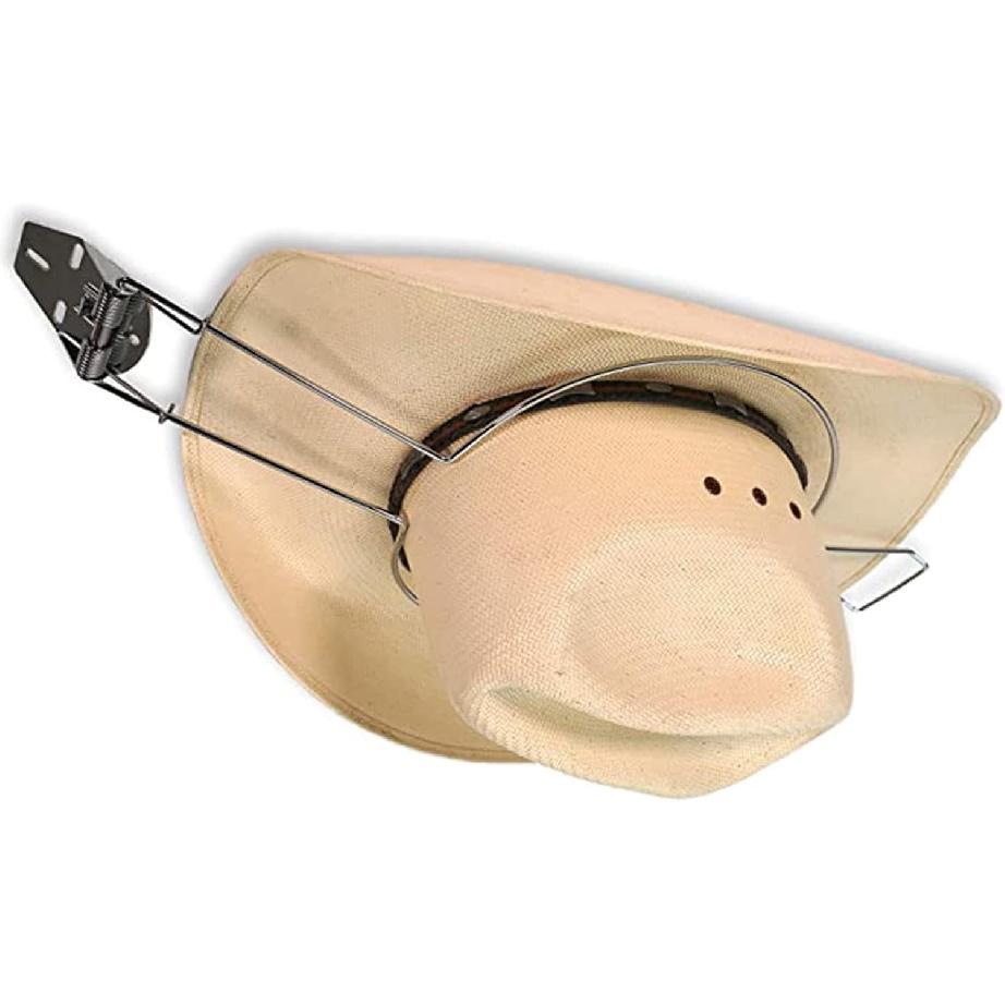 Cowboy Hat Holder Metal Car Hat Hook Hanger for Pickup Truck SUV Easy To Install Sturdy Anti-Fall Rust Resistant
