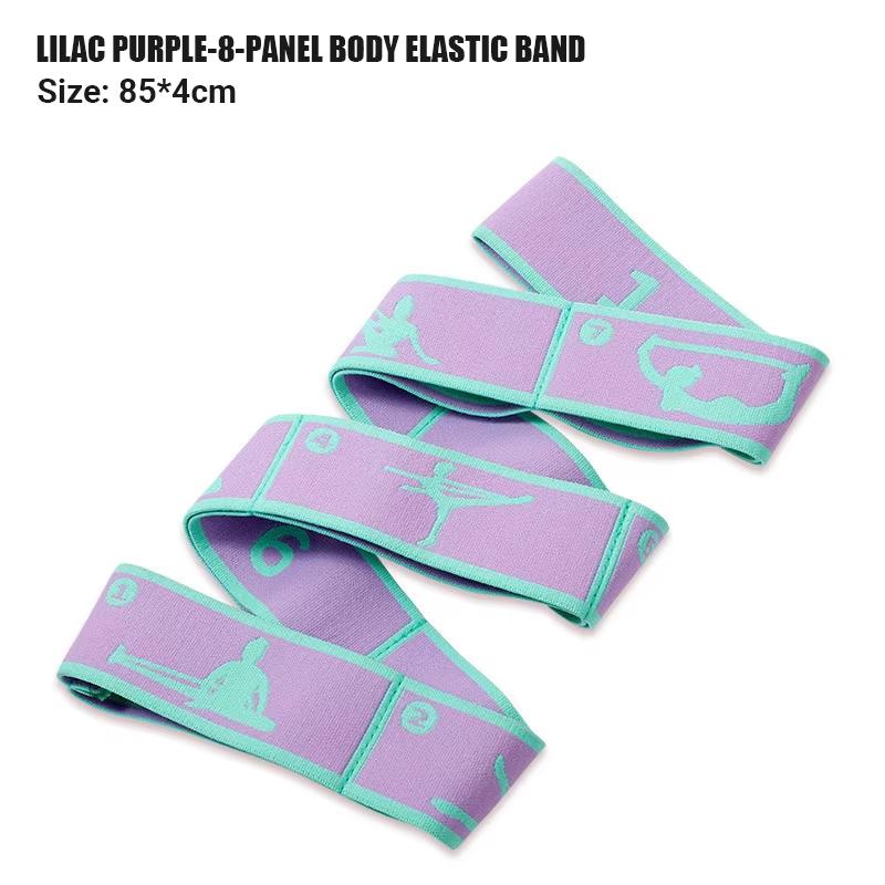 Yoga Stretching Belt Dance Stretching Band Elastic Yoga Resistance Bands Home Pilates Exercise Pull Strap Belt Fitness Sport