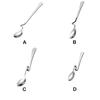 Coffee Spoon Ice Cream Milk Drink Stirring Scoops Teaspoons Home Bar Cafe Hotel Party Kitchen Tableware Cutlery