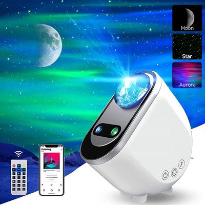Nowy projektor zorzy polarnej Aurora Galaxy gwiazda projektor gwiaździste niebo lampa księżycowa dekoracja sypialnia pokój domowy prezent dla dzieci