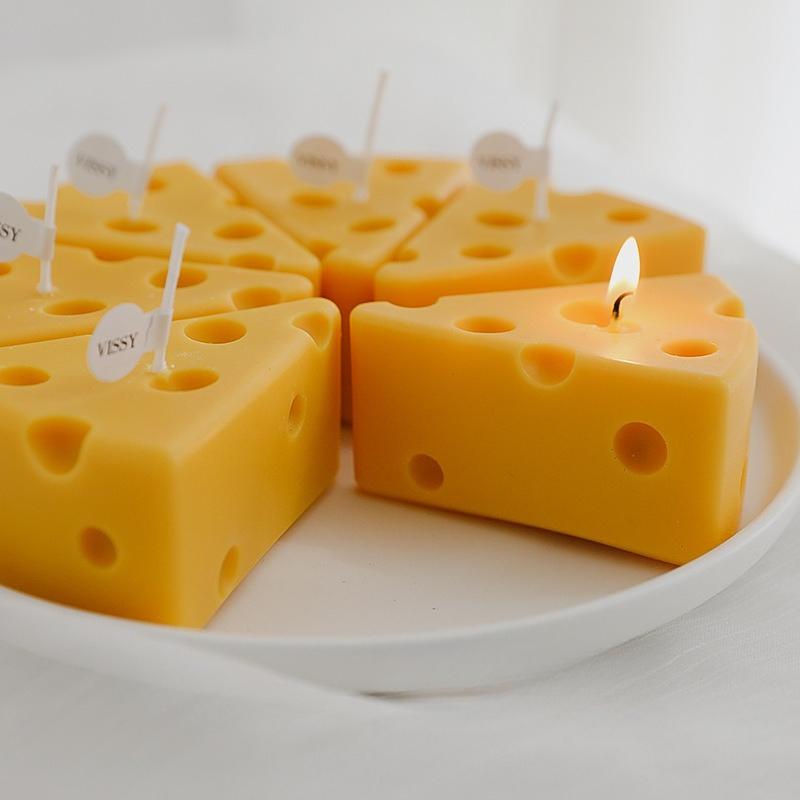 Aromatherapy Candles Cheese Candles Shooting Props Creative Home Decorations