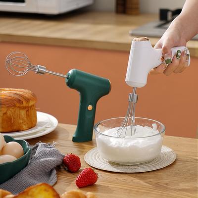 Wireless Mini Mixer Electric Food Blender Handheld Whisk Mixer Egg Beater Kitchen Automatic Cream Food Cake Baking Dough Mixer