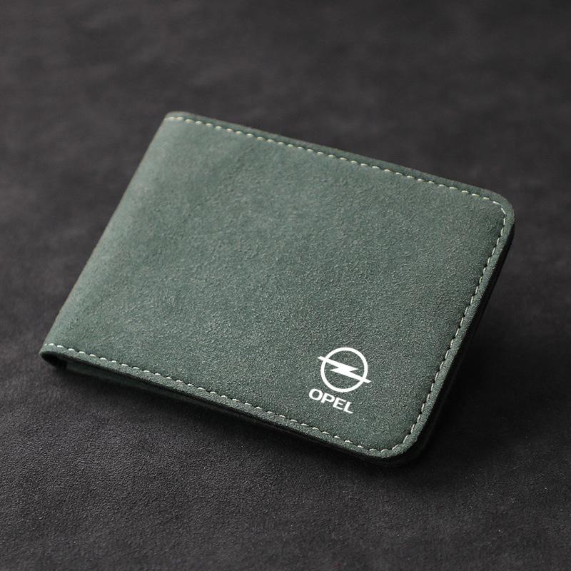 

Новий Захисний Чохол для Документів Автомобіля Тримач-Затискач для Зберігання Кредитних Карт для Opel OPC Astra H Insignia Mokka Zafira Corsa Vectra зелений