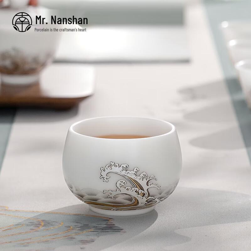 

Nanshan Xiansheng Chinese Ceramic Master Teacup Gift Set