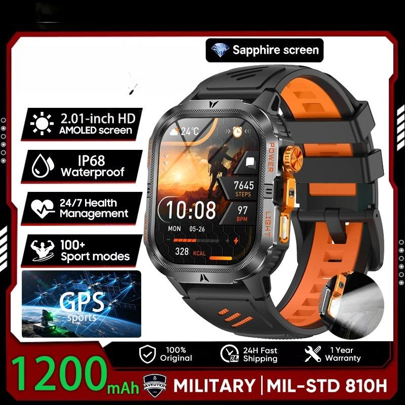 2026 Jauna 1200mAh Izturīga Militāra GPS