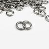50pcs Solid Ring Fishing Split Rings 50pcs Pack Jig Rings Butterfly Rig Rings  Freshwater Fishing