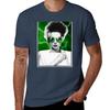 Green Lightning Bride Of Frankenstein With Sunglasses Tshirt Soft Cotton Print Tshirt