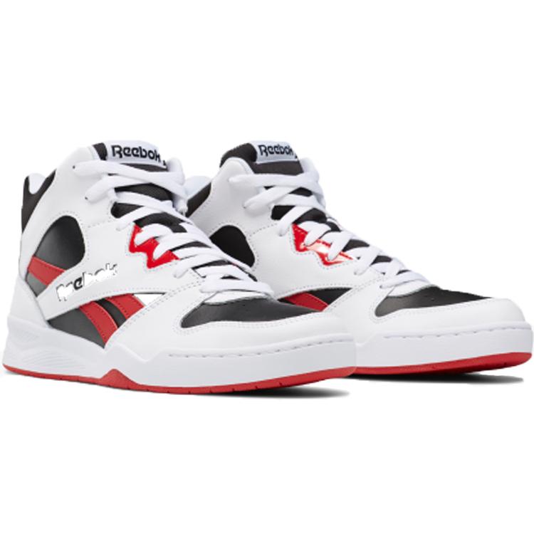 Reebok Royal BB4500 2 Comfortable Lightweight Mid top Basketball Shoes Men's Black Red DV6690