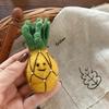 Eco-Friendly Felt Green Vegetable Keychain Adorable Lightweight Bag Pendant Schoolbag Ornament for Students Daily Use
