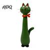 Resin Cat Vase Handcrafted Quirky Whimsical Shaped Flower for Flowers Pampas Lover Grass Funny Kitty Ornament Home Office Shelf Decor Gifts