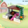 Pig Farm 1606B Happy Farm Small Particles Assembly Accessories Building Block Toys Small Animals