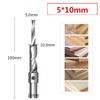 Professional Woodworking Tool Double Hole Opener Countersink Drill Bit