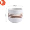Hi Ceramic Small Tea Cup Porcelain Hotel Restaurant Coffee Cup Simple Office Water Cup Drinkware