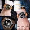 Για Λουράκι Ρολογιού Hamilton Khaki Aviation H77616533 H760250 Field Ανδρικό Γνήσιο Δέρμα Rivet Λουράκι Ρολογιού 20mm 22mm Καφέ Βραχιόλι