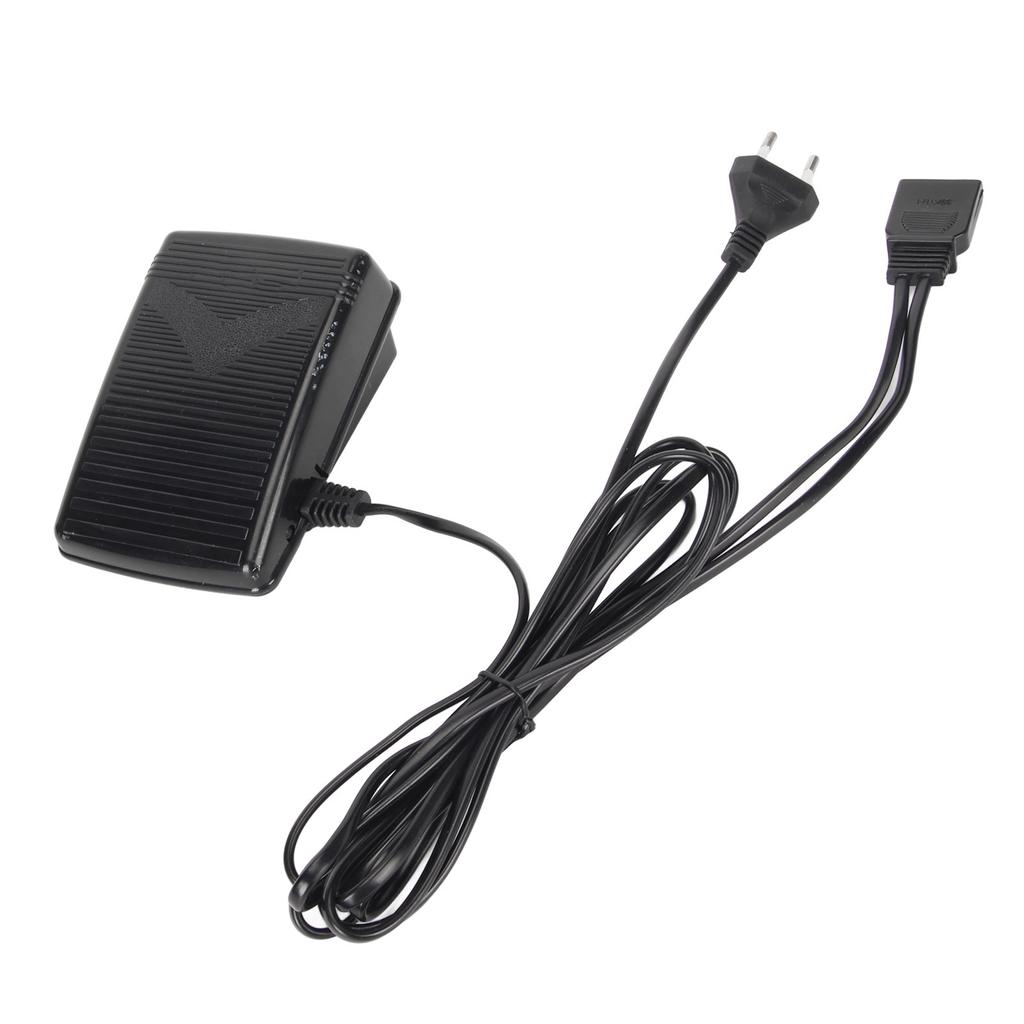 Sewing Machine Foot Pedal with Power Cord Skid Resistance Pad Multifunction Foot Control Pedal