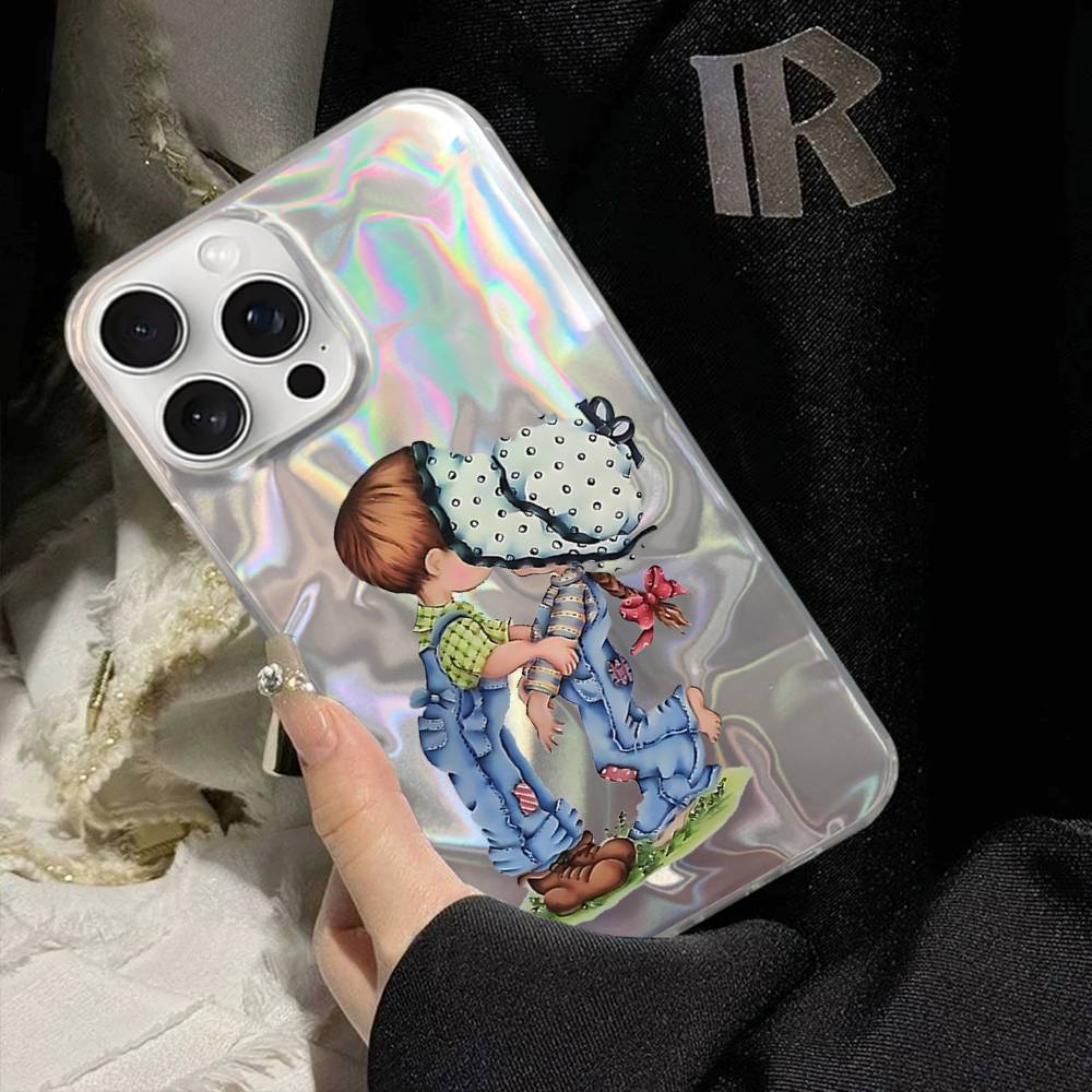 Sarah Kay Girls Cute Phone Case For IPhone 16 15 14 13 12 11 Pro Max Mini X Xs XR Transparent Case