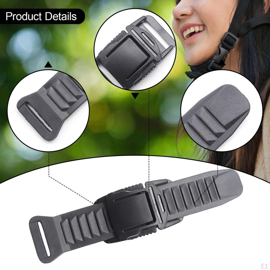 10 Stück Verstellbare Riemenschnallen Ersatz Praktisches Wandern für Taschenriemen Verschleißfest