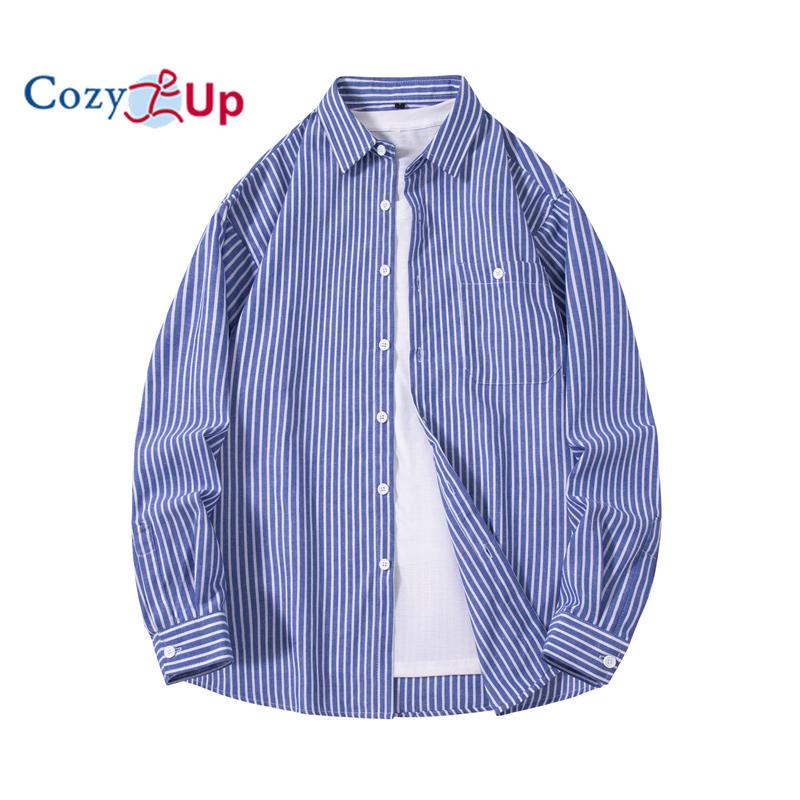 Men's Long-Sleeve Casual Poplin Shirt