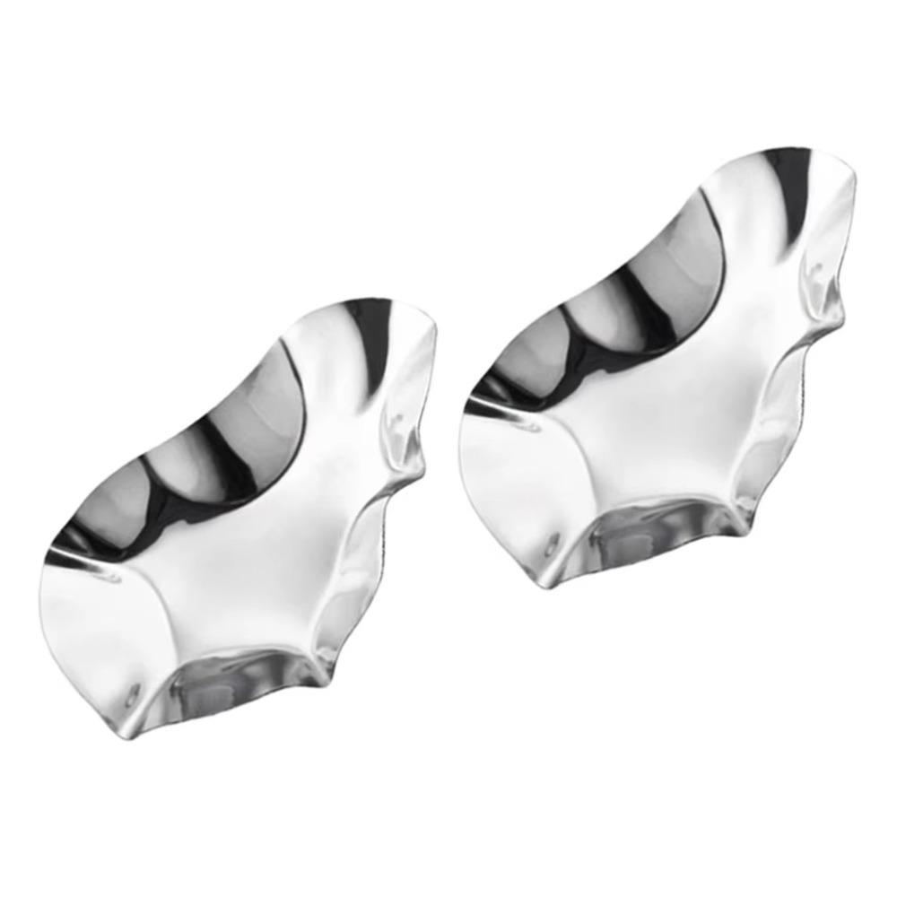 

2 шт. Багаторазові страви для устриць з нержавіючої сталі, придатні для гриля, підноси для приправ, усі види раковин 2Pcs