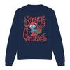The Smurfs Unisex Adult Smurfy Christmas Gift Wrap Sweatshirt
