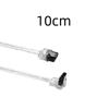 Sata Iii Data Cable Converter Sata 3 Cable For Ssd Hdd Hard Disk Drive High Speed Signal Transmission Cord